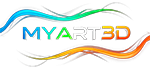 logo myart3d png