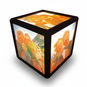 cubo fotos personalizado